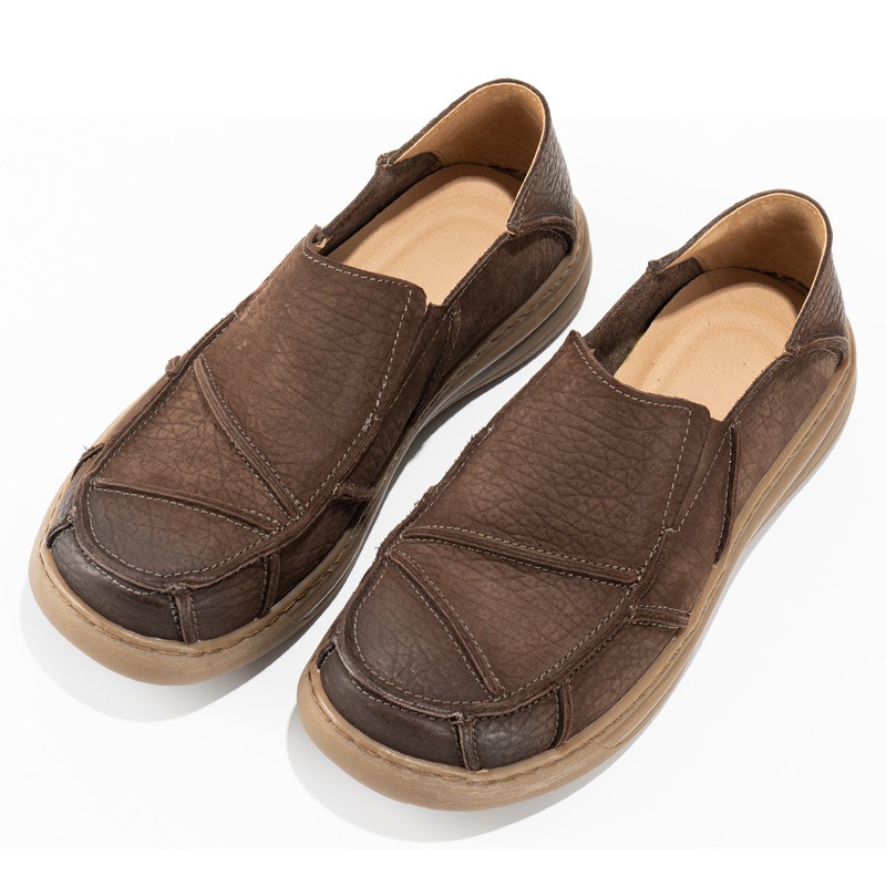 Men'S Shoes Size 43 In Us - Birkuir 레트로 혼합 색상 슬립온 플랫