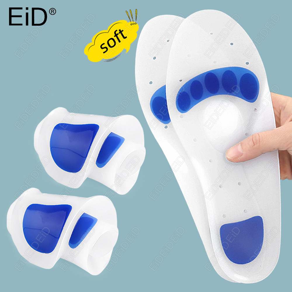 Men'S Shoes For Plantar Fasciitis - EID 정형외과용 실리콘 젤 깔창 평발