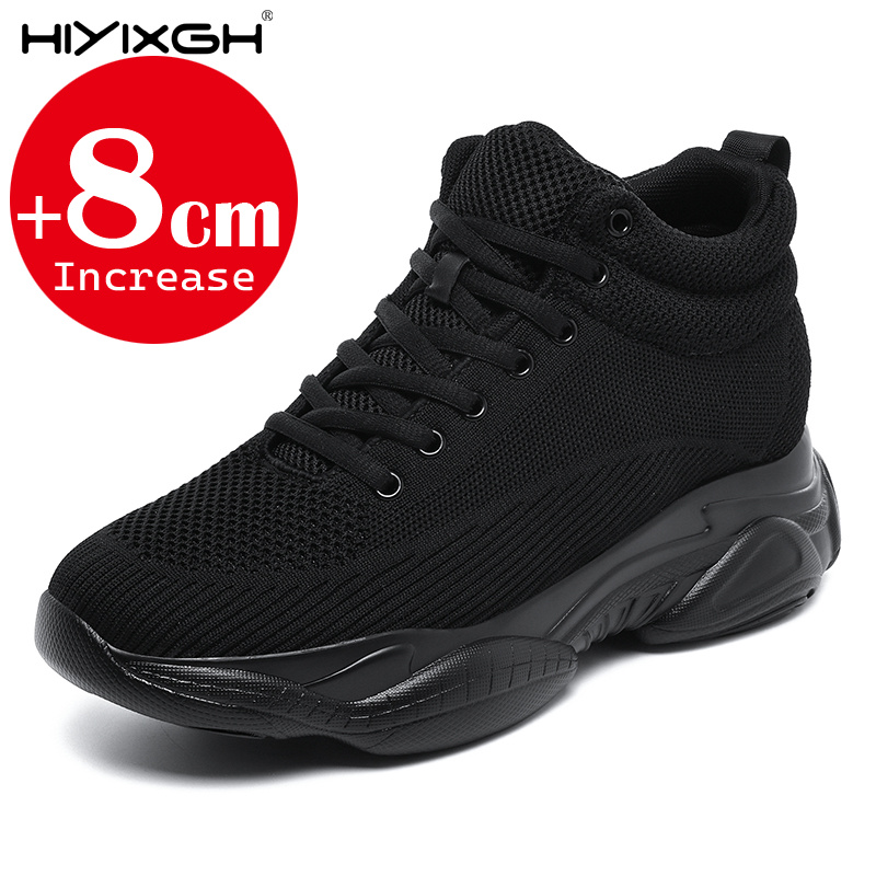 Men'S Shoes Height Increase - 남성 여성 8cm 높이 증가 운동화