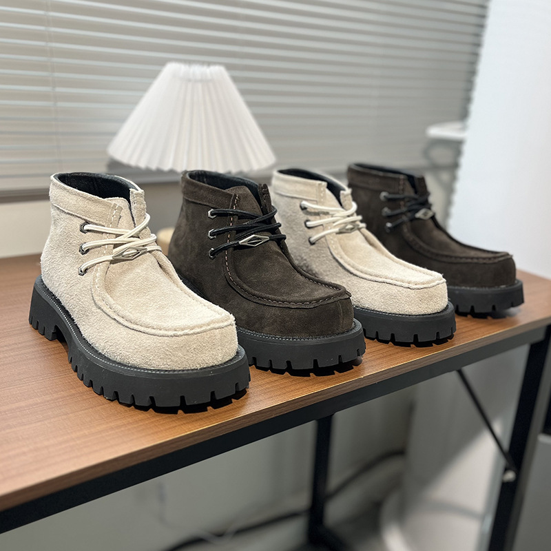 Men'S Shoes Quality Brands - 웨스턴 부츠 남성 플랫폼 앵클 부츠