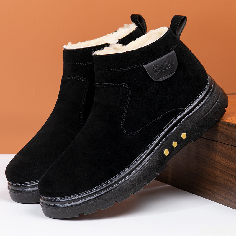 Men'S Shoes Height Increase - 겨울 신상 하이탑 두꺼운 스노우 부츠