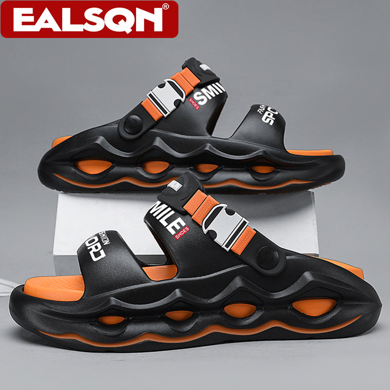 Sandal Sport Outdoor - 여름 신상 남성 슬리퍼 두꺼운 밑창