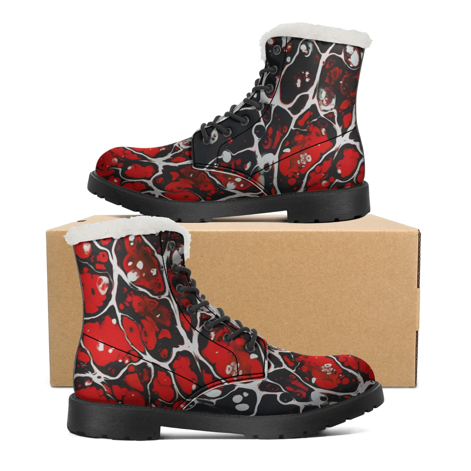 Men Shoes Eu To Us Size - 남성과 여성을 위한 패션 플러시 스노우
