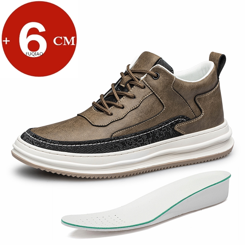 Men'S Shoes Height Increase - 남성용 키높이 운동화, 6CM 깔창 내장,