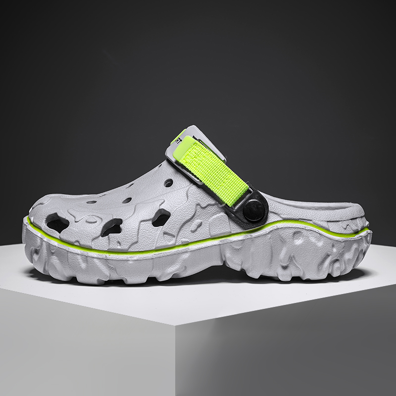 Sandal Sport Outdoor - 남성용 스포츠 클로그 슈즈, 두꺼운 밑창