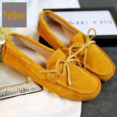 Men'S Shoes Drivers - 암소 스웨이드 로퍼, 빅 사이즈 플랫
