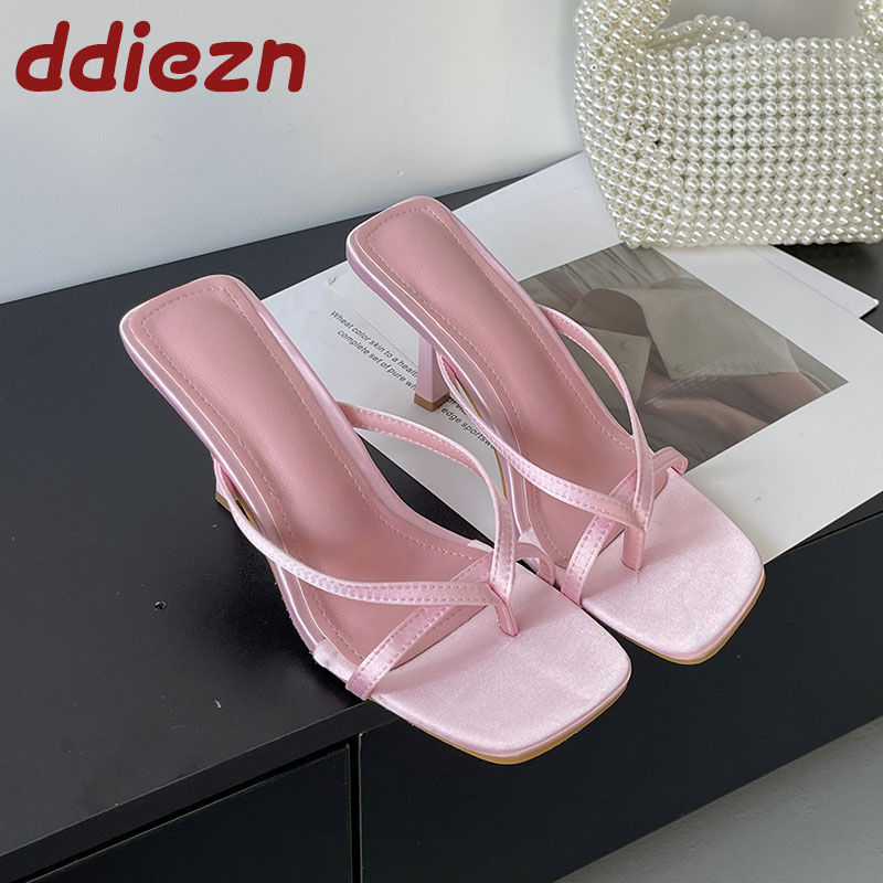 Men'S Shoes Size 43 In Us - 핑크 패션 광장 발가락 여성 얇은