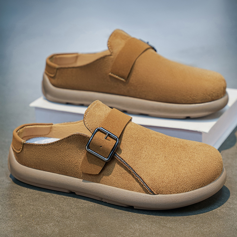 Men'S Shoes Drivers - 남성용 플랫폼 뮬, 앞이 막힌 슬립온