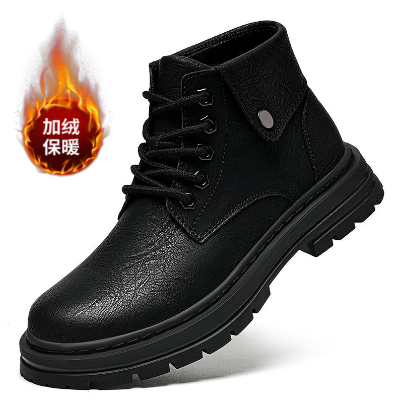 겨울 브랜드 플러시 따뜻한 면 신발 고품질 남성용 편안 - Men'S Shoes Quality Brands 리뷰 및 가격