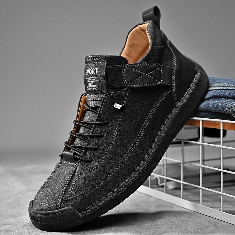 수제 가죽 남성 신발 캐주얼 슬립온 로퍼 통기성 가죽  - Men'S Shoes Size 43 In Us 리뷰 및 가격