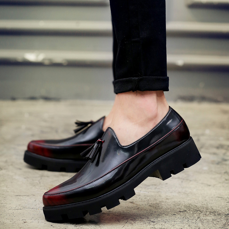 남성용 캐주얼 신발, 뾰족한 앞코, 두꺼운 밑창 신발, - Men Shoes Prada 리뷰 및 가격
