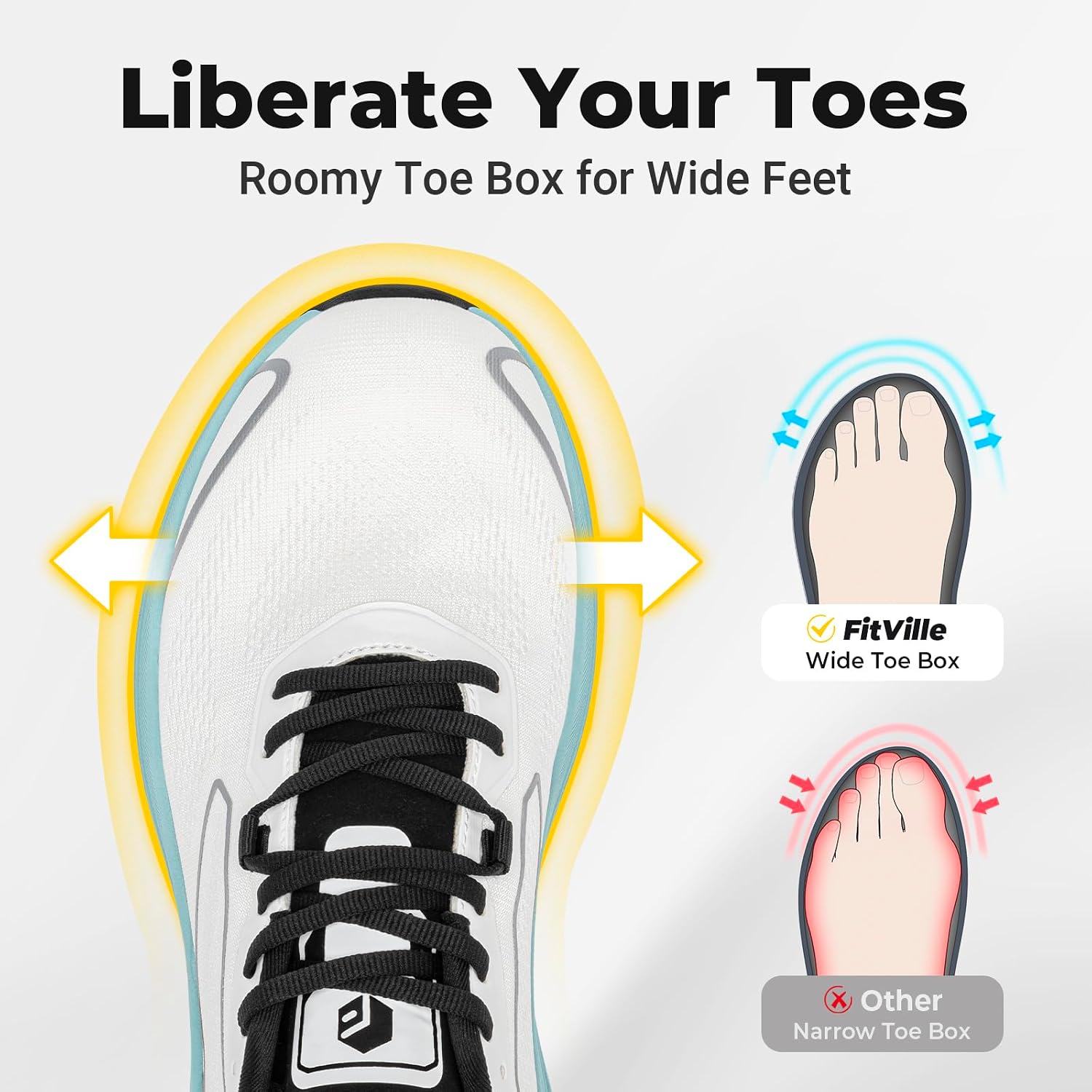 FitVille 남성용 와이드 핏 로드 러닝 및 워킹  - Men'S Shoes For Plantar Fasciitis 리뷰 및 가격