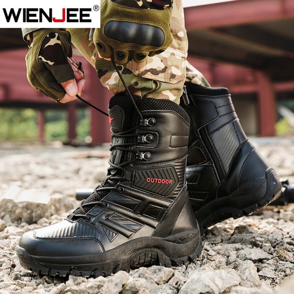 고품질 남성 브랜드 하이탑 가죽 부츠 통기성 사막 전투 - Men'S Shoes Quality Brands 리뷰 및 가격