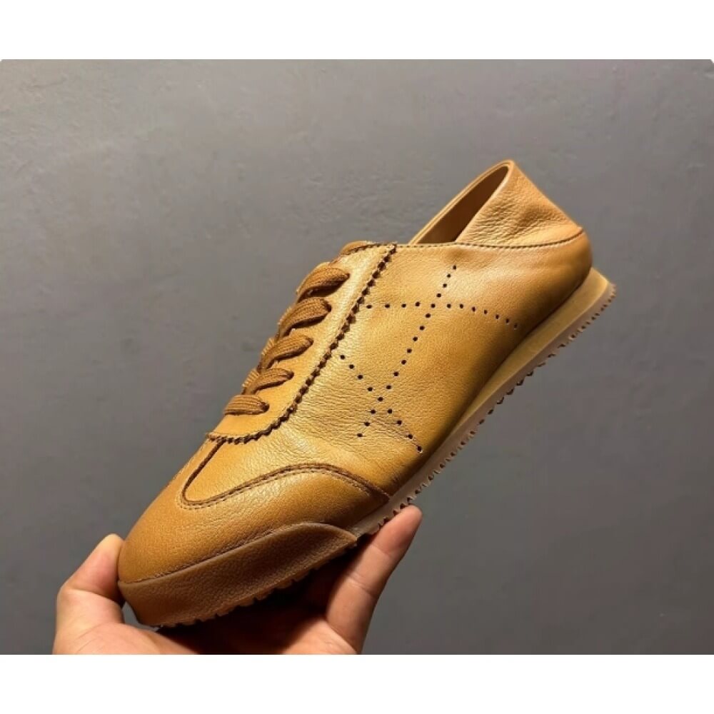 수제 탄 가죽 브로그 스니커즈 – 프리미엄 편안함, 신 - Men'S Shoes Brogues 리뷰 및 가격