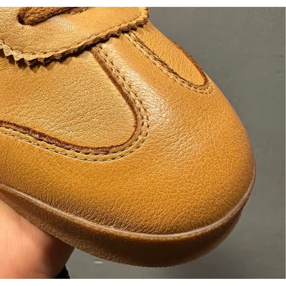 수제 탄 가죽 브로그 스니커즈 – 프리미엄 편안함, 신 - Men'S Shoes Brogues 리뷰 및 가격