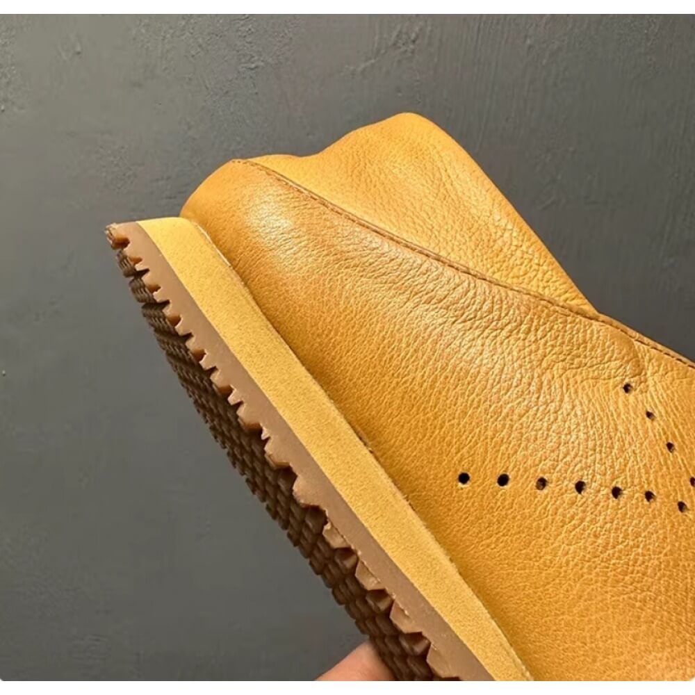 수제 탄 가죽 브로그 스니커즈 – 프리미엄 편안함, 신 - Men'S Shoes Brogues 리뷰 및 가격