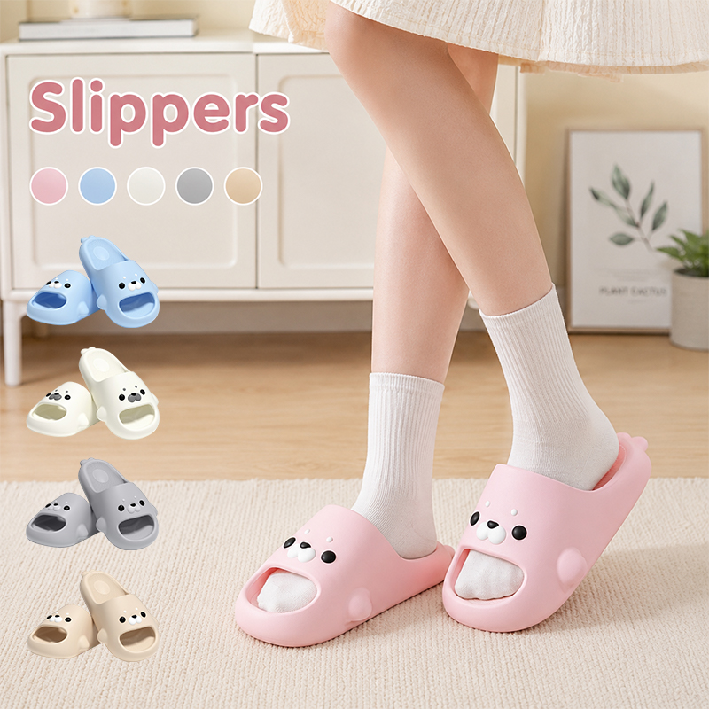 여성용 여름용 소프트 솔 논슬립 욕실 슬리퍼 만화 캐릭 - Men Shoes Size To Women 리뷰 및 가격