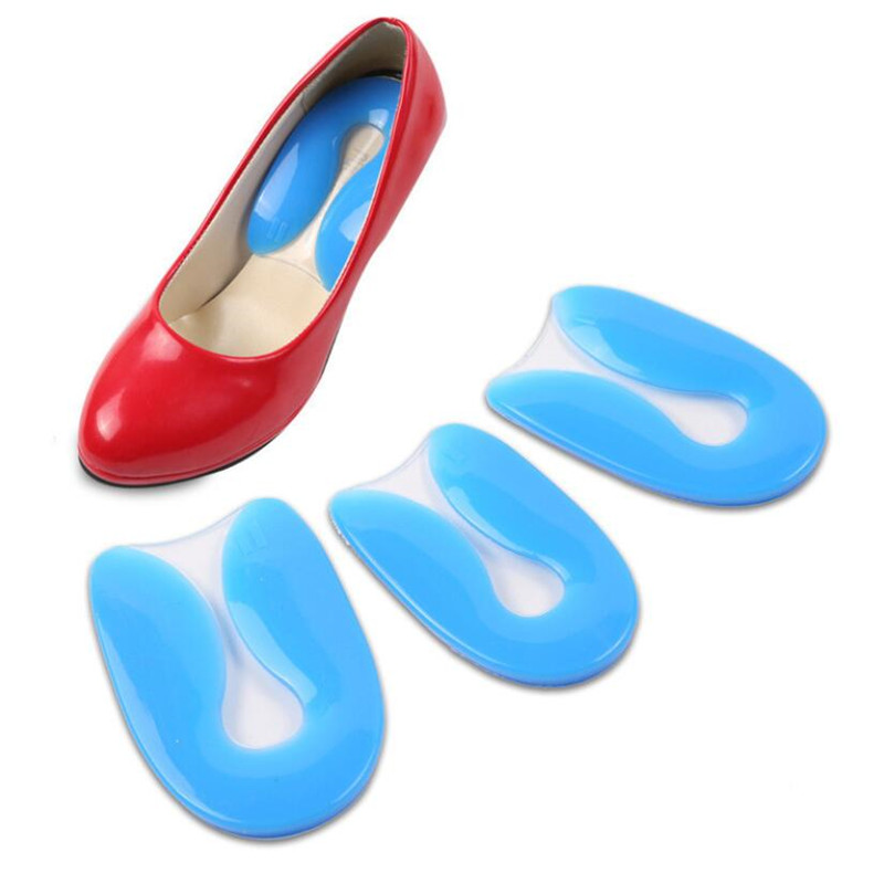 1 쌍 발 통증 완화 실리콘 젤 U 자형 발바닥 근막염 - Men'S Shoes For Plantar Fasciitis 리뷰 및 가격