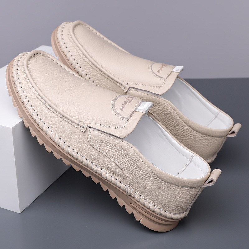 남성용 천연 가죽 신발 2026 봄 부드러운 밑창 미끄 - Men'S Shoes Size 43 In Us 리뷰 및 가격
