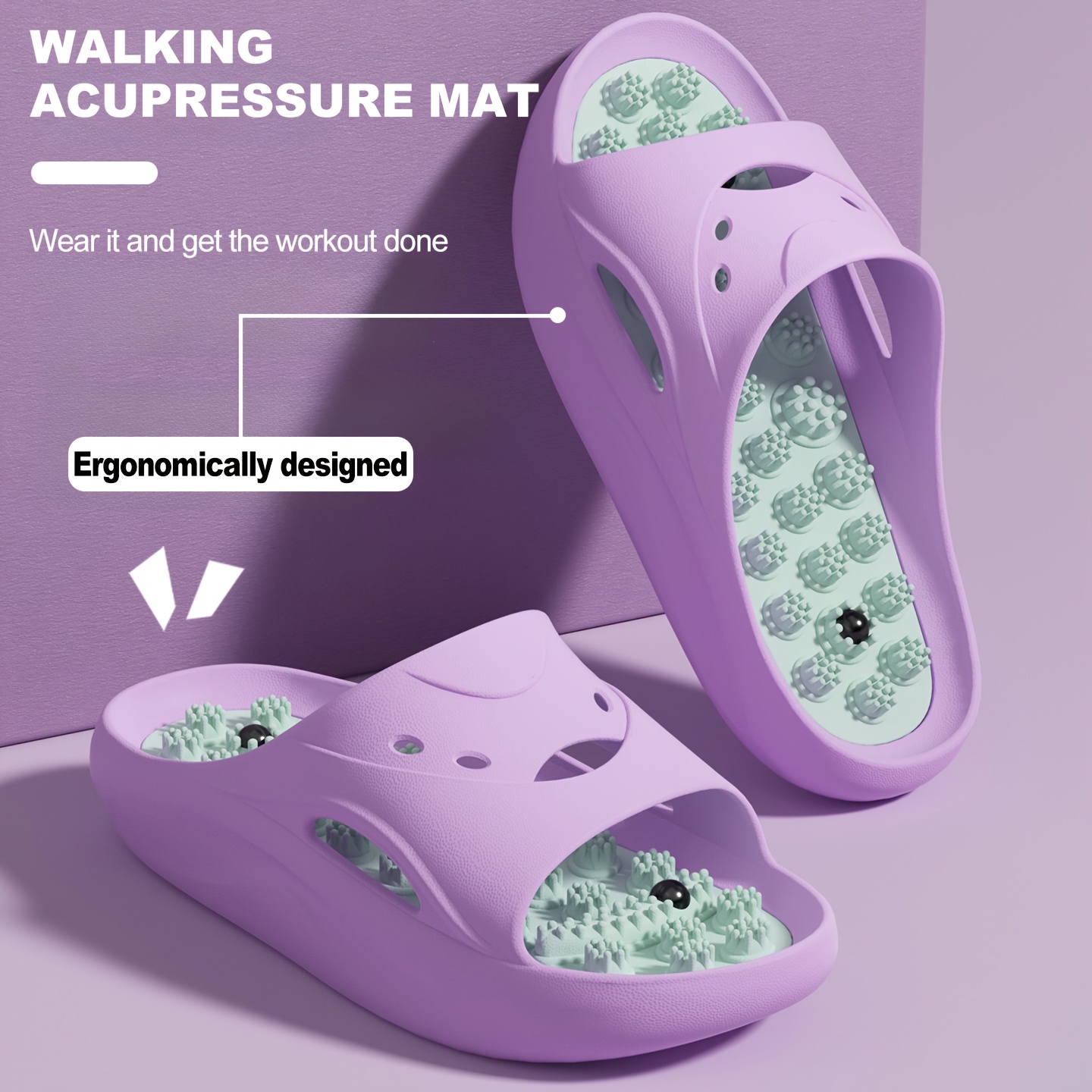 여성 남성 EVA 마사지 슬리퍼 두꺼운 밑창 욕실 슬라 - Men Shoes Size To Women 리뷰 및 가격