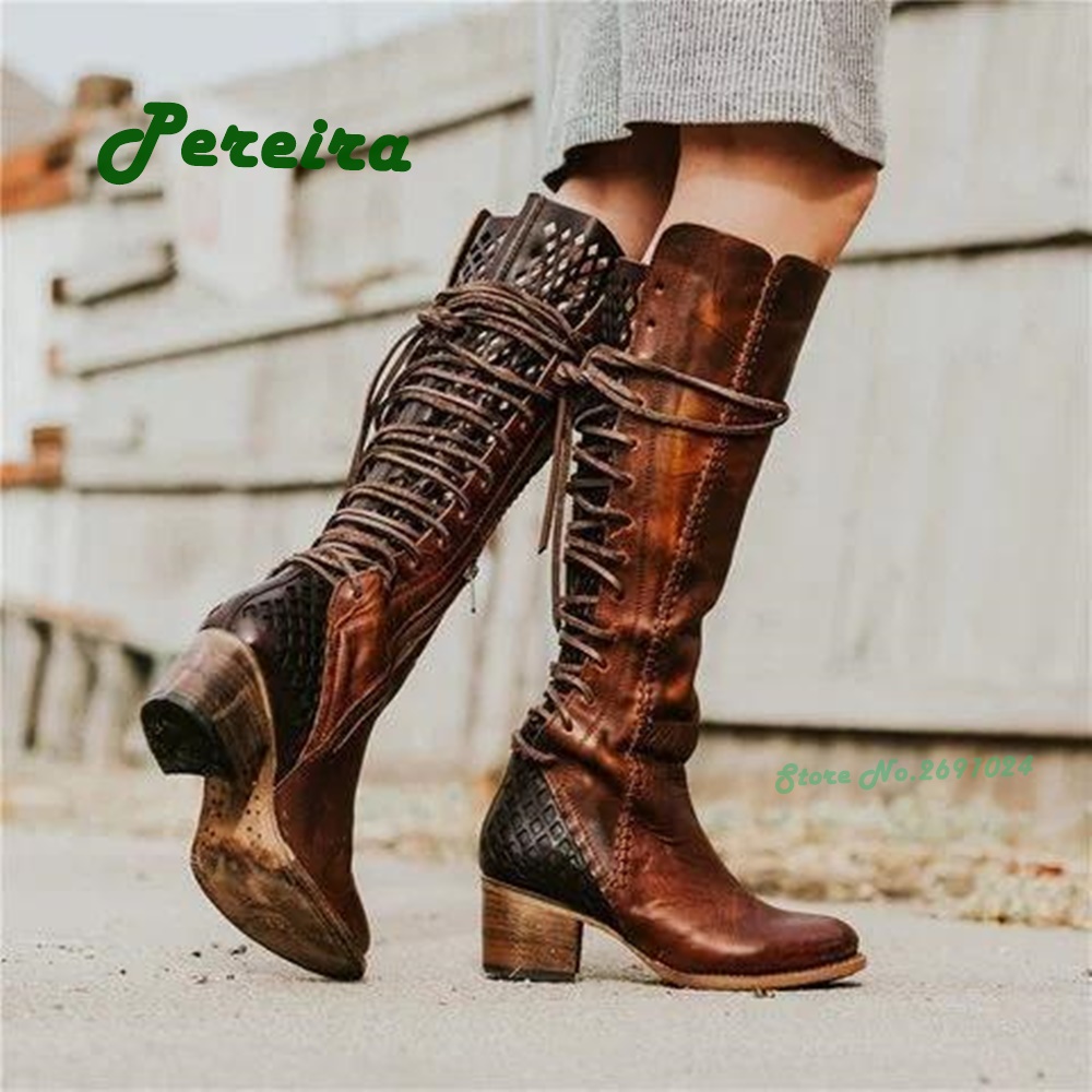 빈티지 카우보이 레이스업 남성 부츠, 검투사 라운드 토 - Men'S Shoes Size 43 In Us 리뷰 및 가격