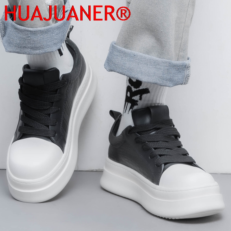 남성 가죽 키높이 신발 7cm 숨은 굽 두꺼운 밑창 패 - Men'S Shoes Height Increase 리뷰 및 가격