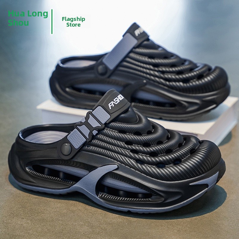 남성용 여름 야외 미끄럼 방지 두꺼운 밑창 클로그 슈즈 - Sandal Sport Outdoor 리뷰 및 가격
