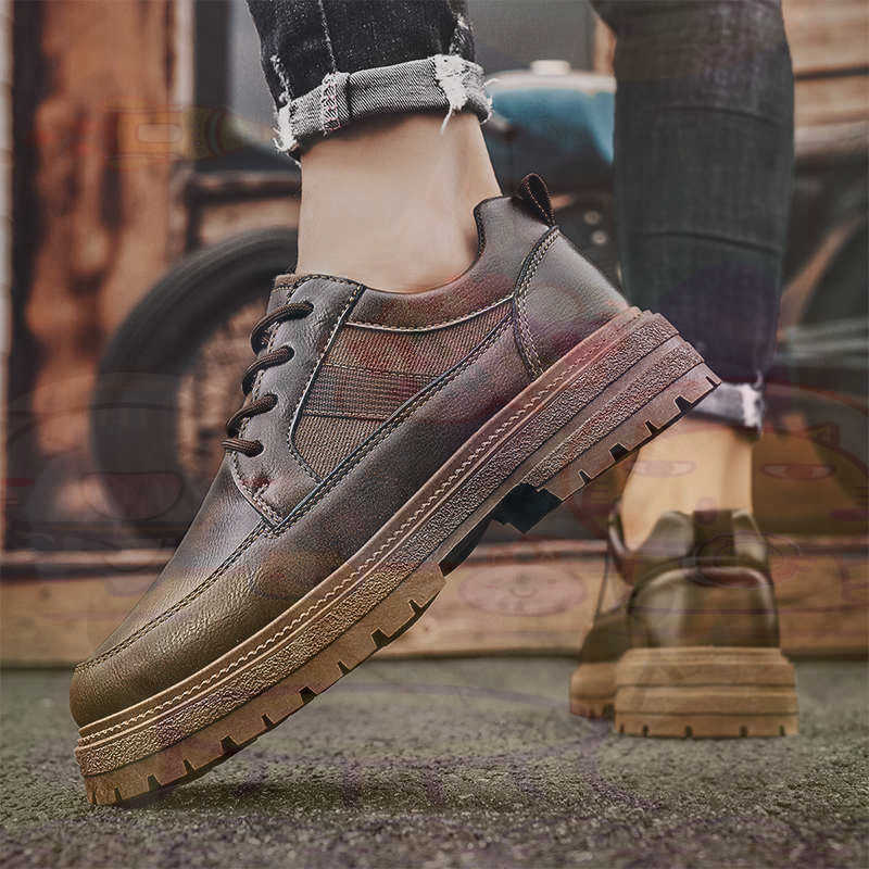 어두운 천연 가죽 패션 트레이너 테니스 남성 운동화 패 - Men Shoes Eu To Us Size 리뷰 및 가격