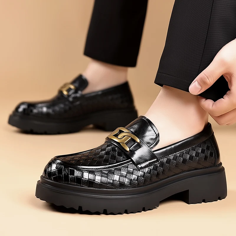 새로운 수제 가죽 남성 신발 캐주얼 디자인 스니커즈 남 - Men Shoes Official 리뷰 및 가격