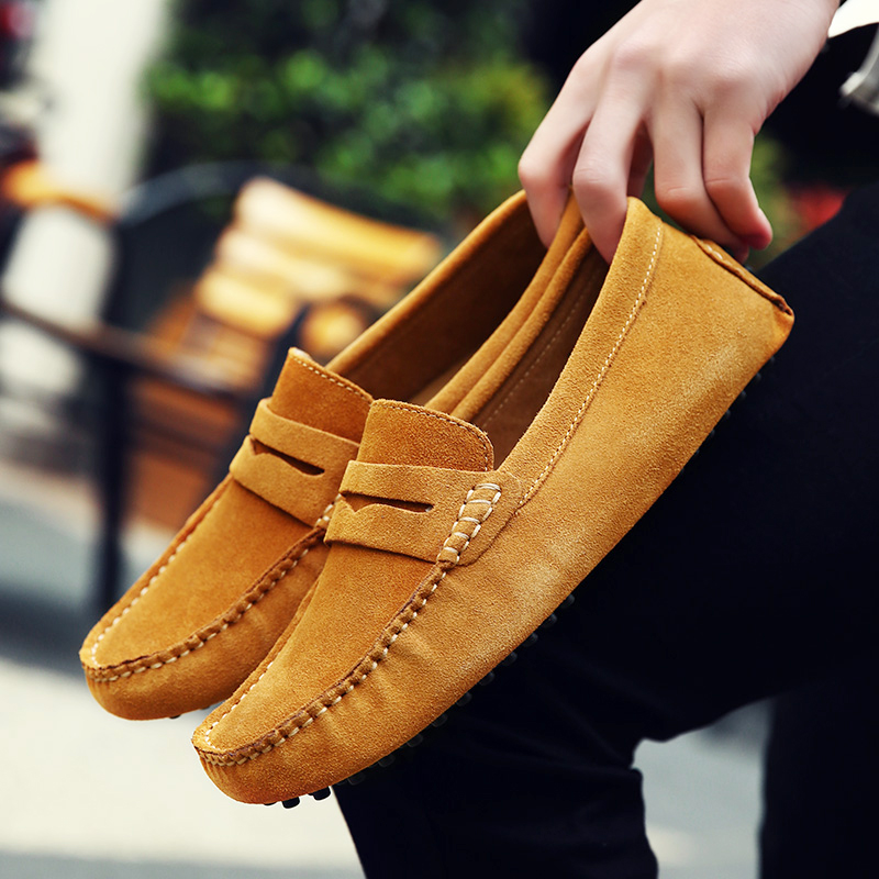 남성용 봄 가을 콩신발, 무광 심플하고 가볍고 편안하고 - Men'S Shoes Drivers 리뷰 및 가격