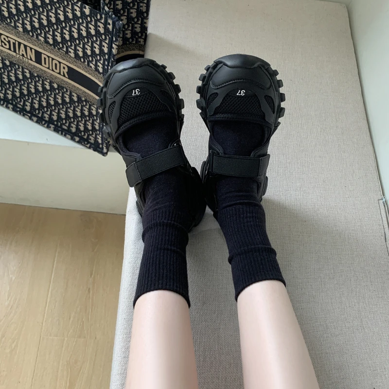 여성 스포츠 샌들 웨지 속이 빈 여성 샌들 야외 멋진  - Sandal Sport Outdoor 리뷰 및 가격