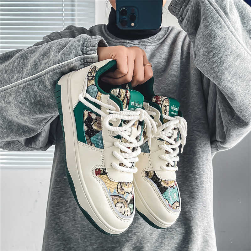 플랫폼 키높이 남성 스케이터 신발 우븐 러닝화 남성 스 - Men'S Shoes Height Increase 리뷰 및 가격