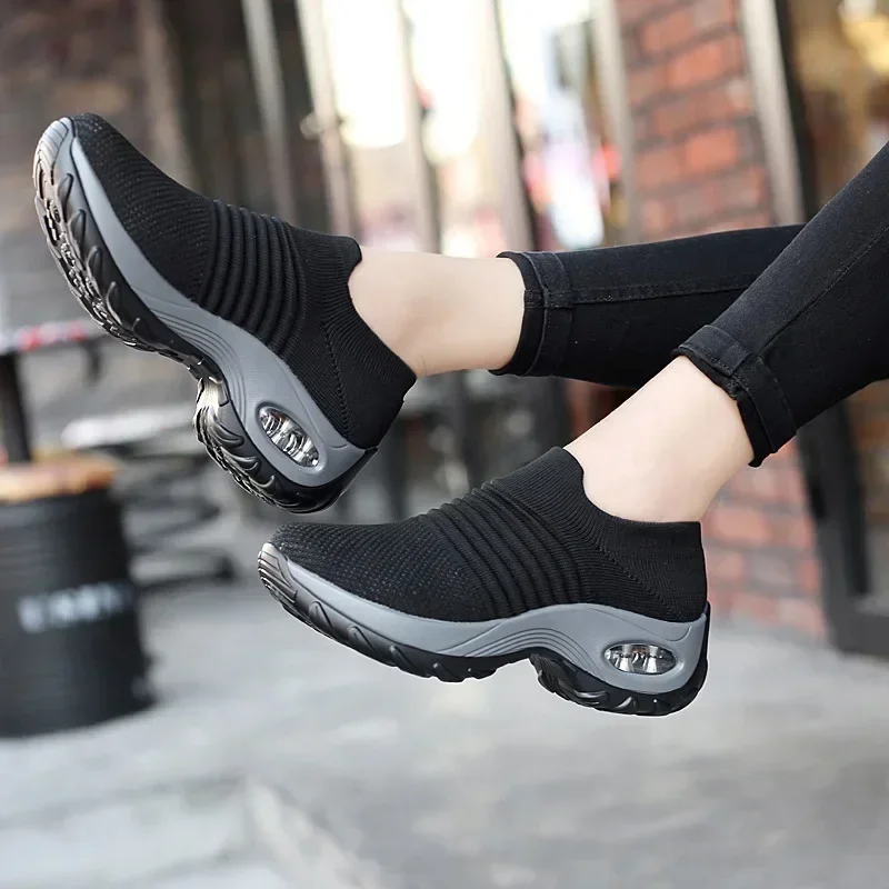 메쉬 워킹 슈즈 러닝 에어 테니스 슈즈, 트렌디 플랫폼 - Men'S Shoes Size 43 In Us 리뷰 및 가격