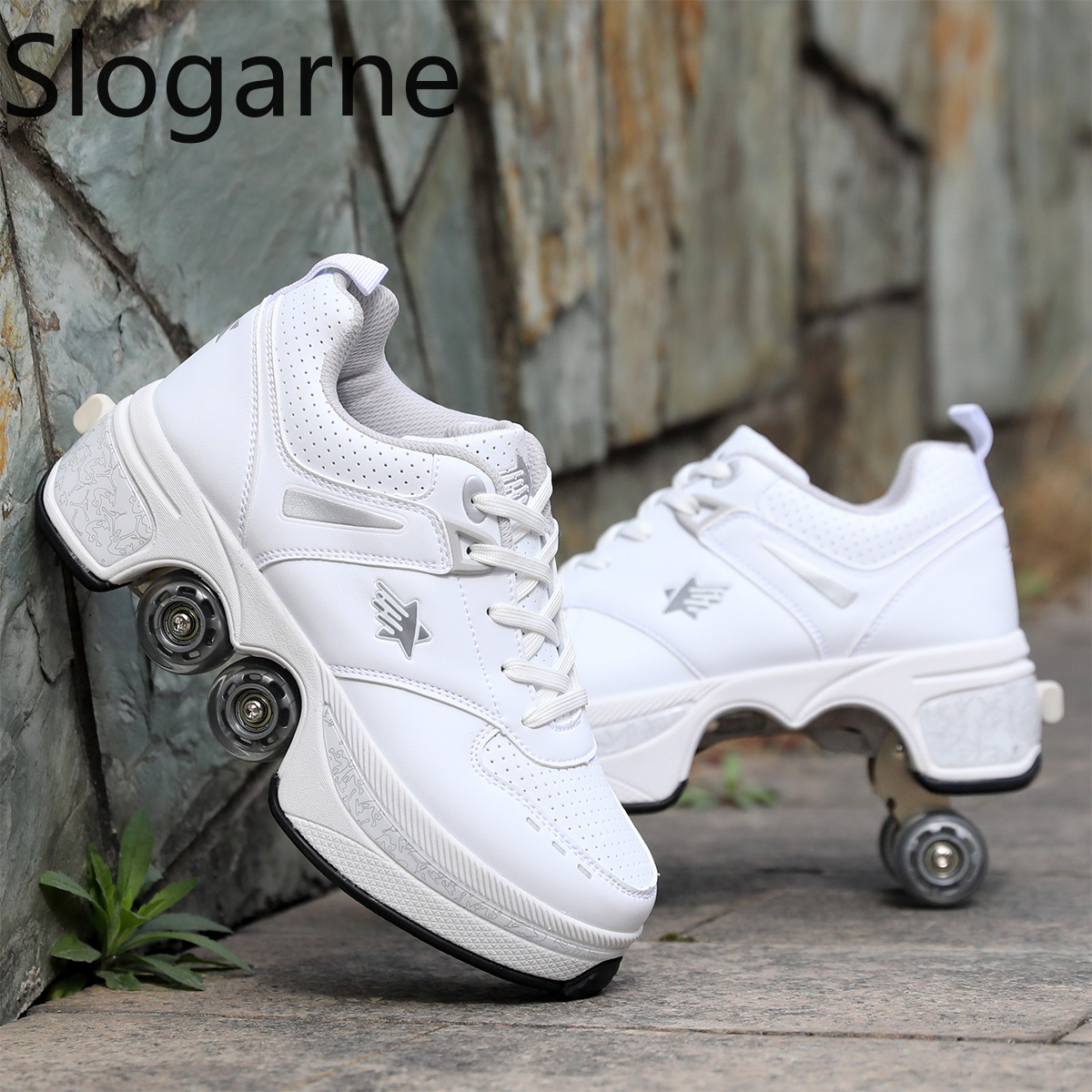 여성용 4륜 변형 롤러 스케이트 신발 남성용 캐주얼 스 - Men Shoes Size To Women 리뷰 및 가격