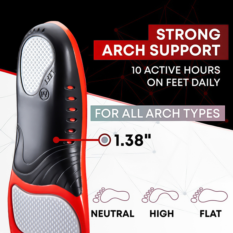 정형외과용 스포츠 깔창 PU 젤 충격 흡수 깔창 여성  - Men'S Shoes For Plantar Fasciitis 리뷰 및 가격