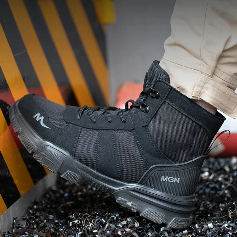 워커 파괴할 수 없는 남성용 안전화, 강철 발가락 신발 - Men'S Shoes Dq 리뷰 및 가격