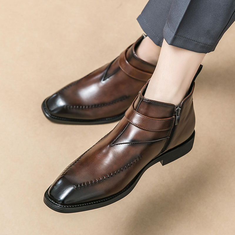세련되고 부드러우며 편안한 첼시 부츠 브랜드 하이탑 비 - Men'S Shoes Quality Brands 리뷰 및 가격