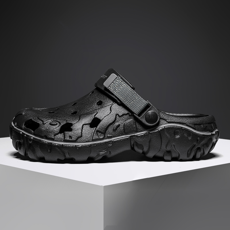 남성용 스포츠 클로그 슈즈, 두꺼운 밑창 EVA 통풍  - Sandal Sport Outdoor 리뷰 및 가격