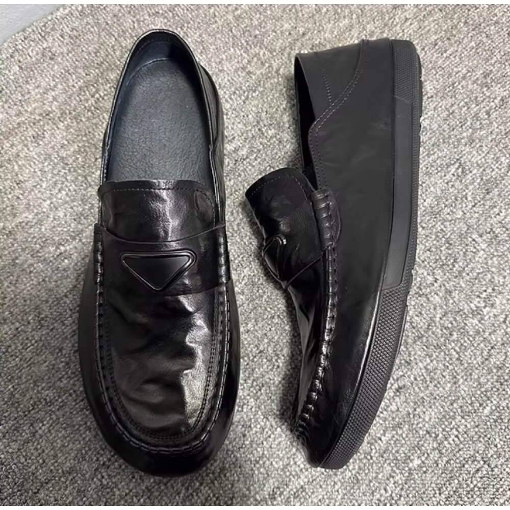 수제 블랙 가죽 드라이버 로퍼 – 부드러운 착용감, 다 - Men'S Shoes Drivers 리뷰 및 가격