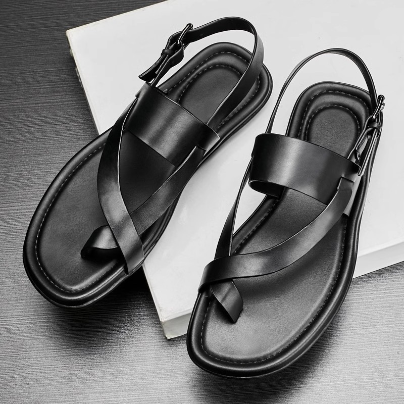 정품 가죽 남성 샌들 럭셔리 수제 품질 편안한 2026 - Men'S Shoes Size 43 In Us 리뷰 및 가격
