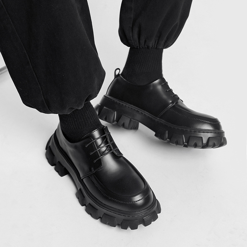 남성 가죽 신발 남성 2023 새로운 Chunky 플랫 - Men Shoes Prada 리뷰 및 가격