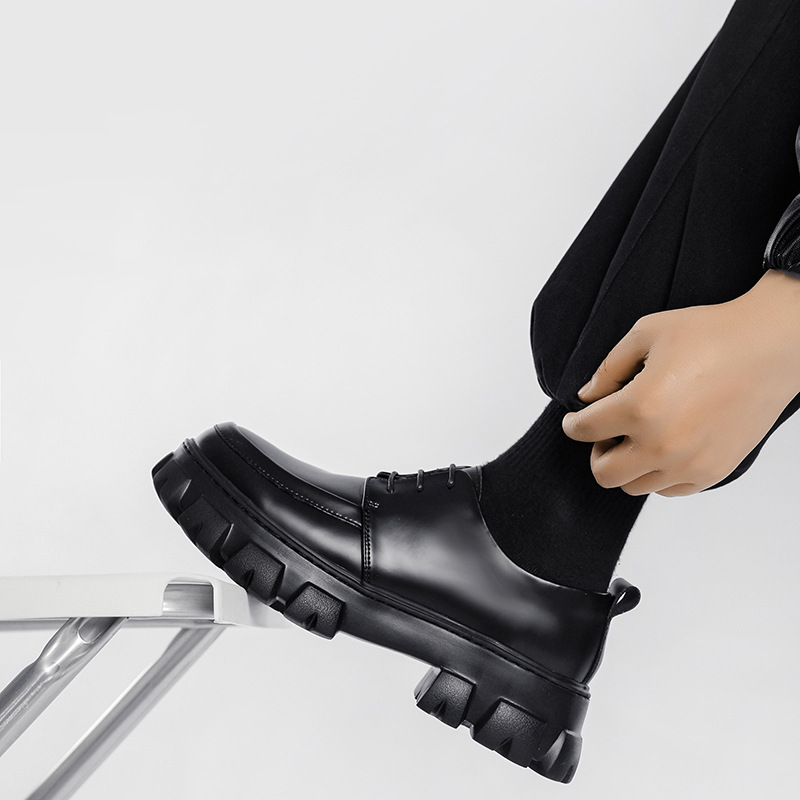 남성 가죽 신발 남성 2023 새로운 Chunky 플랫 - Men Shoes Prada 리뷰 및 가격