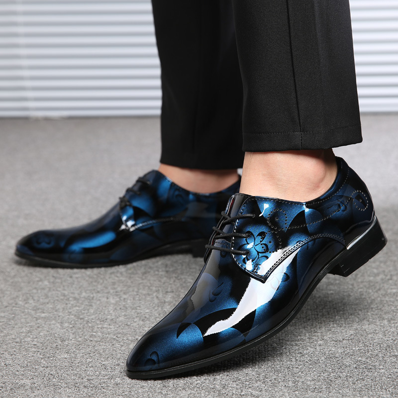 럭셔리 남성 옥스포드 신발, 레트로 꽃무늬 원피스 신발 - Men Shoes Official 리뷰 및 가격
