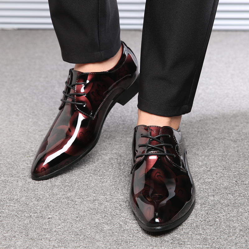 럭셔리 남성 옥스포드 신발, 레트로 꽃무늬 원피스 신발 - Men Shoes Official 리뷰 및 가격