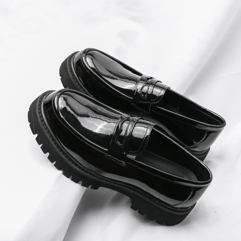 새로운 플랫폼 신발 로퍼 신발 남성 두꺼운 밑창 결혼식 - Men Shoes Prada 리뷰 및 가격
