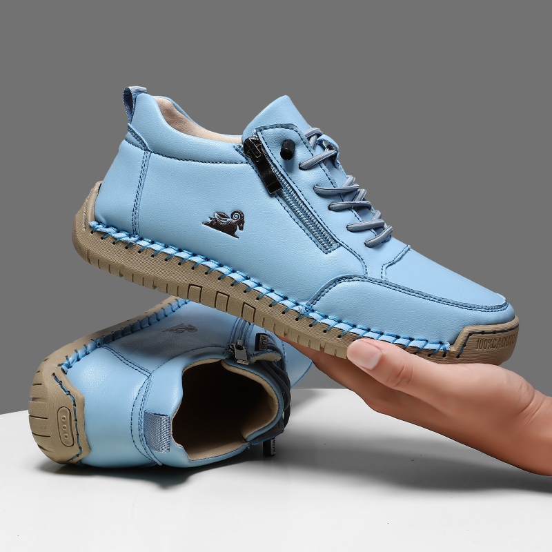 여성 운동화 수제 가죽 캐주얼 신발 남성용 야외 소프트 - Men'S Shoes Dq 리뷰 및 가격