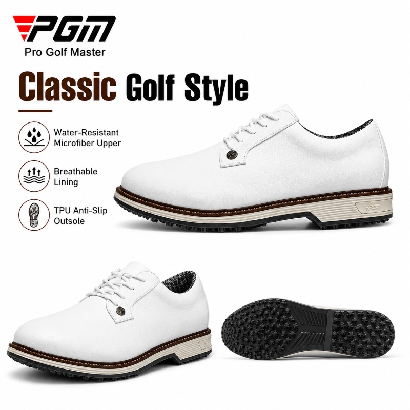 PGM 남성용 방수 골프 신발 미끄럼 방지 마이크로 화 - Men Shoes Eu To Us Size 리뷰 및 가격